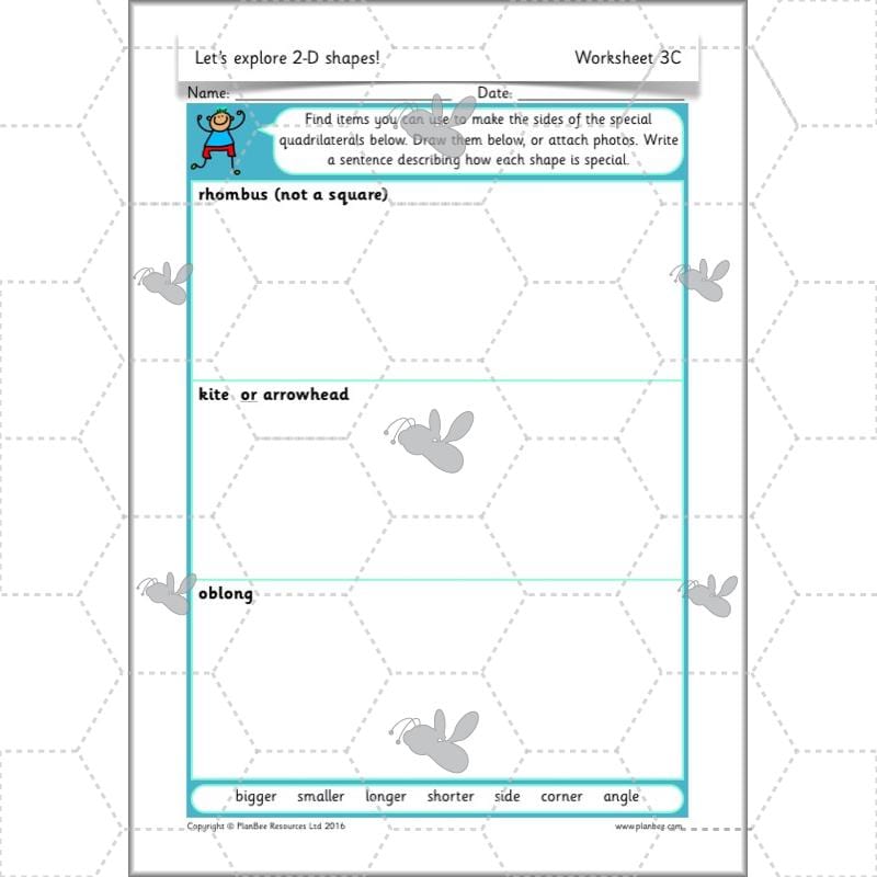 PlanBee Properties of Shapes Year 2 Maths Lessons by PlanBee