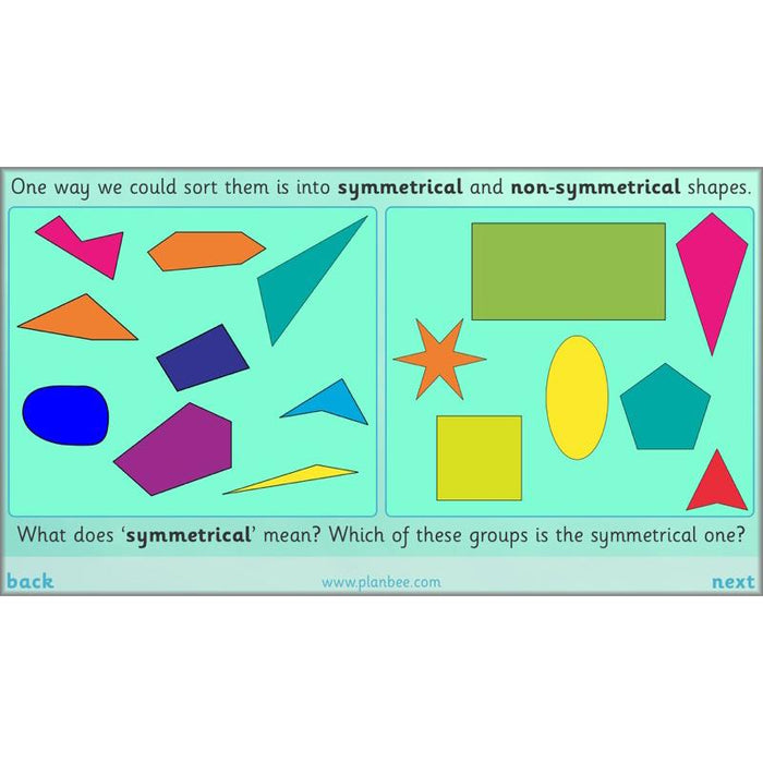 PlanBee Properties of Shapes Year 2 Maths Lessons by PlanBee