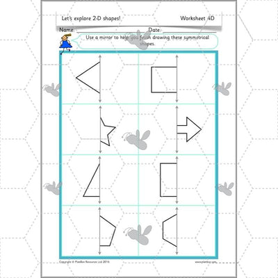 PlanBee Properties of Shapes Year 2 Maths Lessons by PlanBee