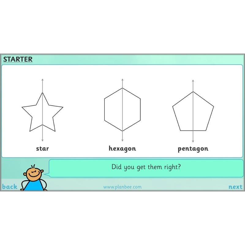 PlanBee Properties of Shapes Year 2 Maths Lessons by PlanBee