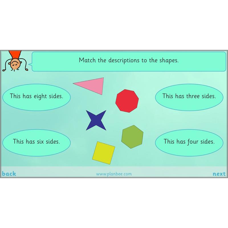 PlanBee Properties of Shapes Year 2 Maths Lessons by PlanBee