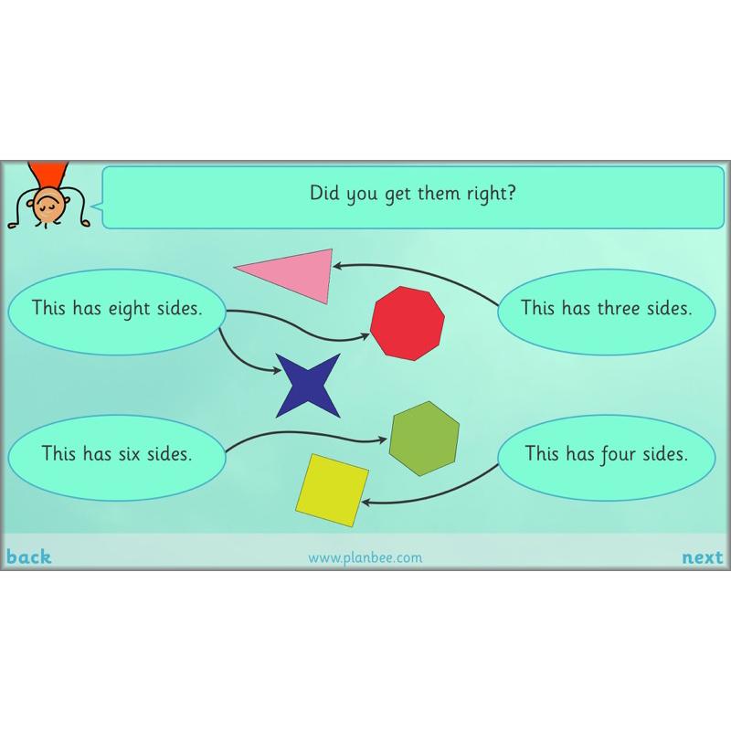 PlanBee Properties of Shapes Year 2 Maths Lessons by PlanBee