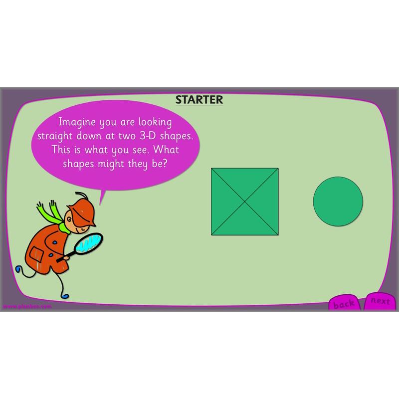 PlanBee Explore 3D Shapes Year 2 Maths Lesson by PlanBee