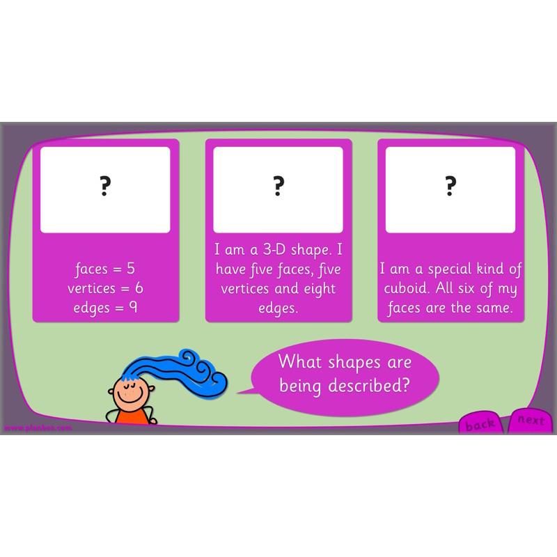 PlanBee Explore 3D Shapes Year 2 Maths Lesson by PlanBee
