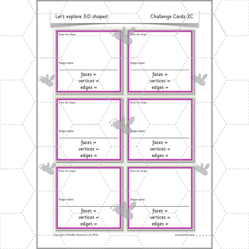 PlanBee Explore 3D Shapes Year 2 Maths Lesson by PlanBee
