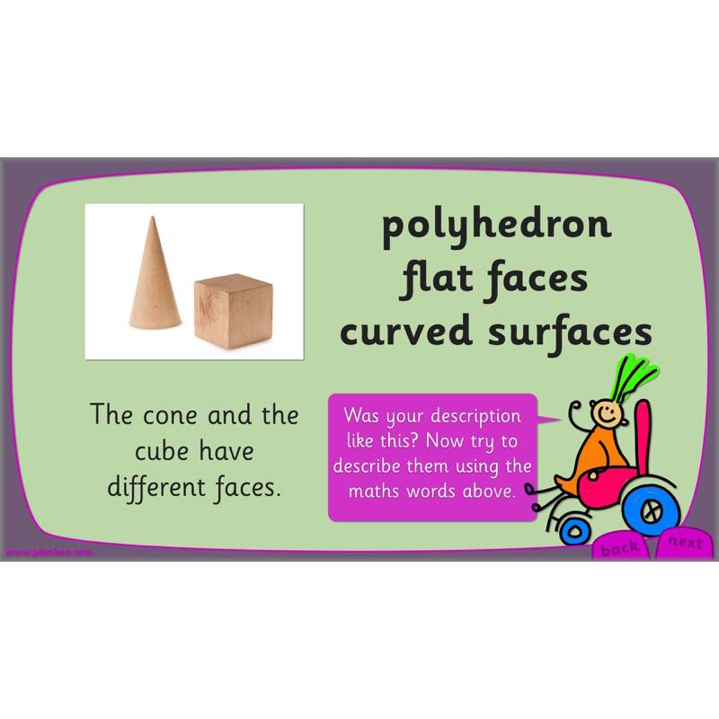 PlanBee Explore 3D Shapes Year 2 Maths Lesson by PlanBee
