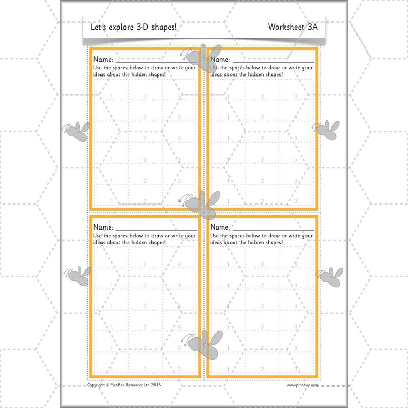PlanBee Explore 3D Shapes Year 2 Maths Lesson by PlanBee