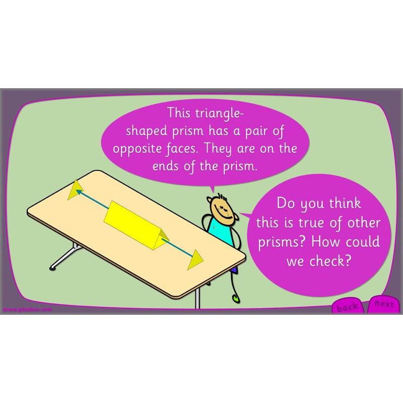 PlanBee Explore 3D Shapes Year 2 Maths Lesson by PlanBee