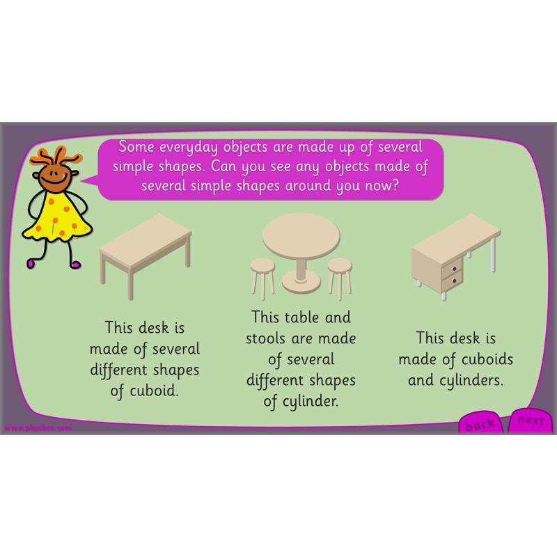 PlanBee Explore 3D Shapes Year 2 Maths Lesson by PlanBee