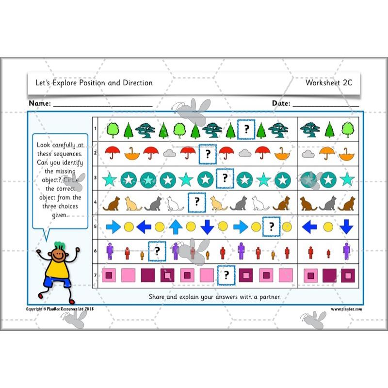PlanBee Explore Position and Direction Year 2 Maths | PlanBee