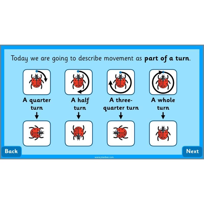 PlanBee Explore Position and Direction Year 2 Maths | PlanBee