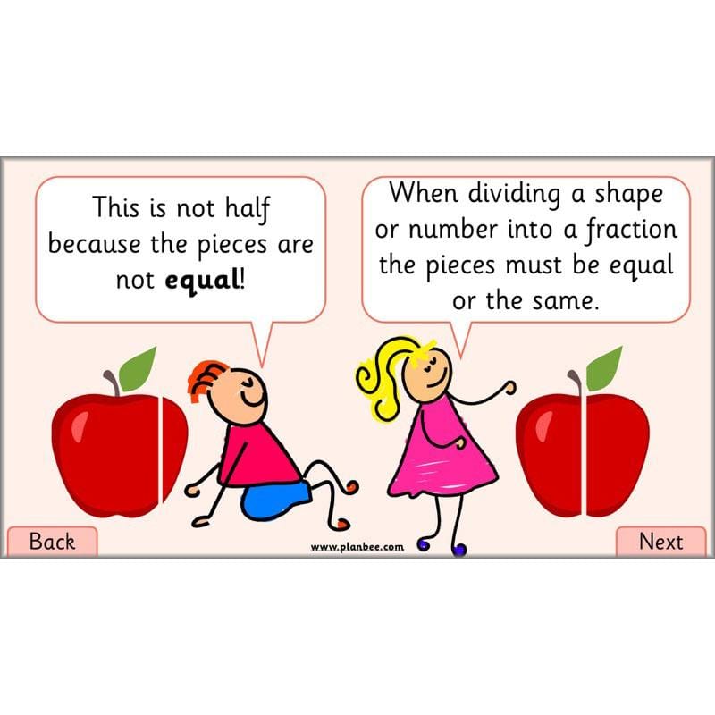PlanBee Let's Find Fractions - Year 2 Maths - Measurement Planning