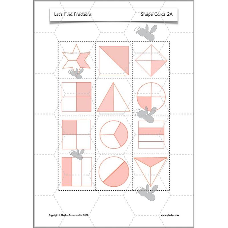 PlanBee Let's Find Fractions - Year 2 Maths - Measurement Planning