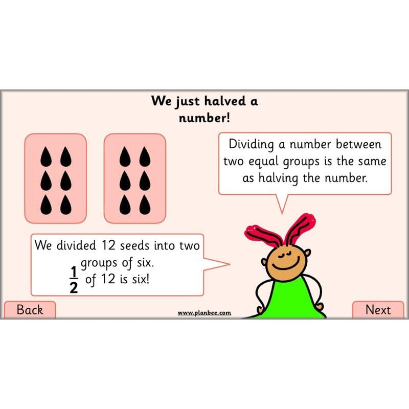 PlanBee Let's Find Fractions - Year 2 Maths - Measurement Planning