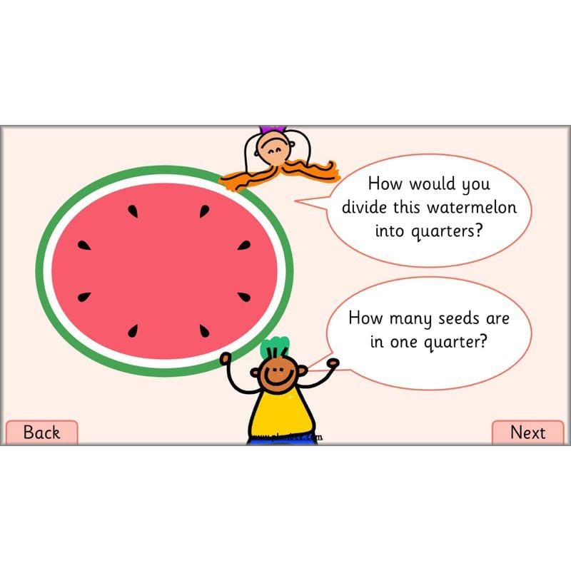 PlanBee Let's Find Fractions - Year 2 Maths - Measurement Planning