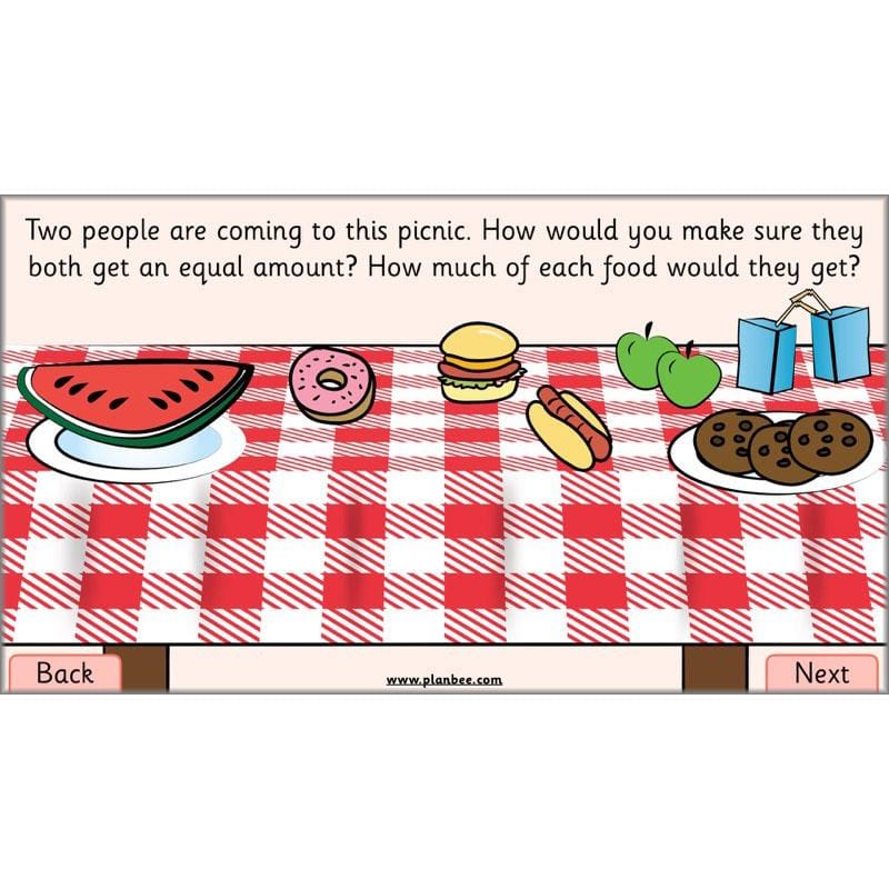 PlanBee Let's Find Fractions - Year 2 Maths - Measurement Planning