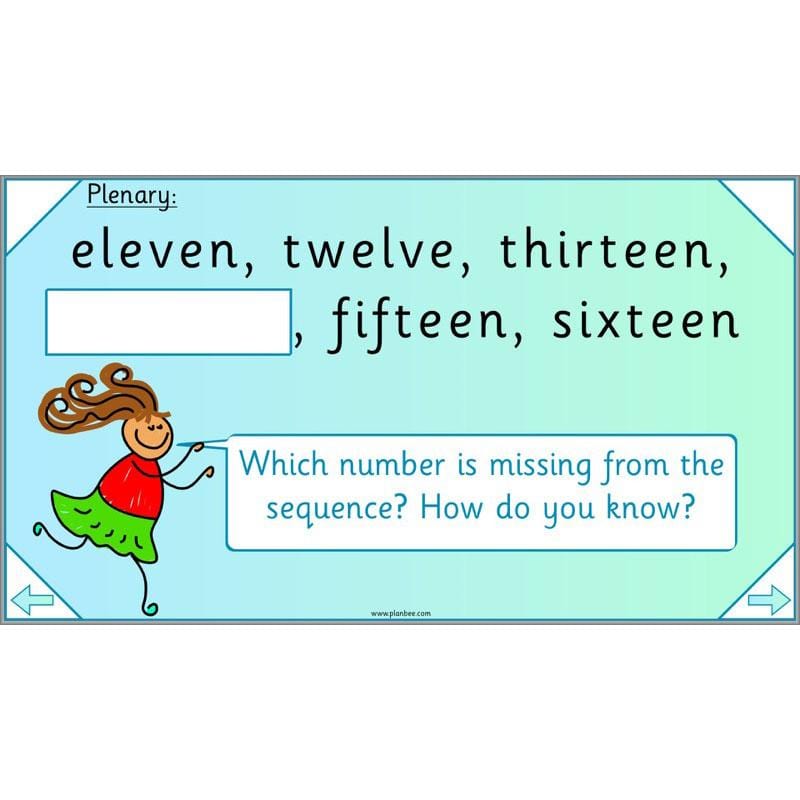 PlanBee Missing Numbers KS1 FREE Year 1 Maths Scheme by PlanBee