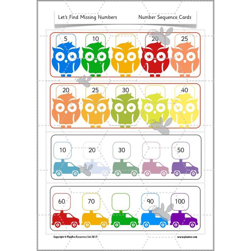 PlanBee Missing Numbers KS1 FREE Year 1 Maths Scheme by PlanBee