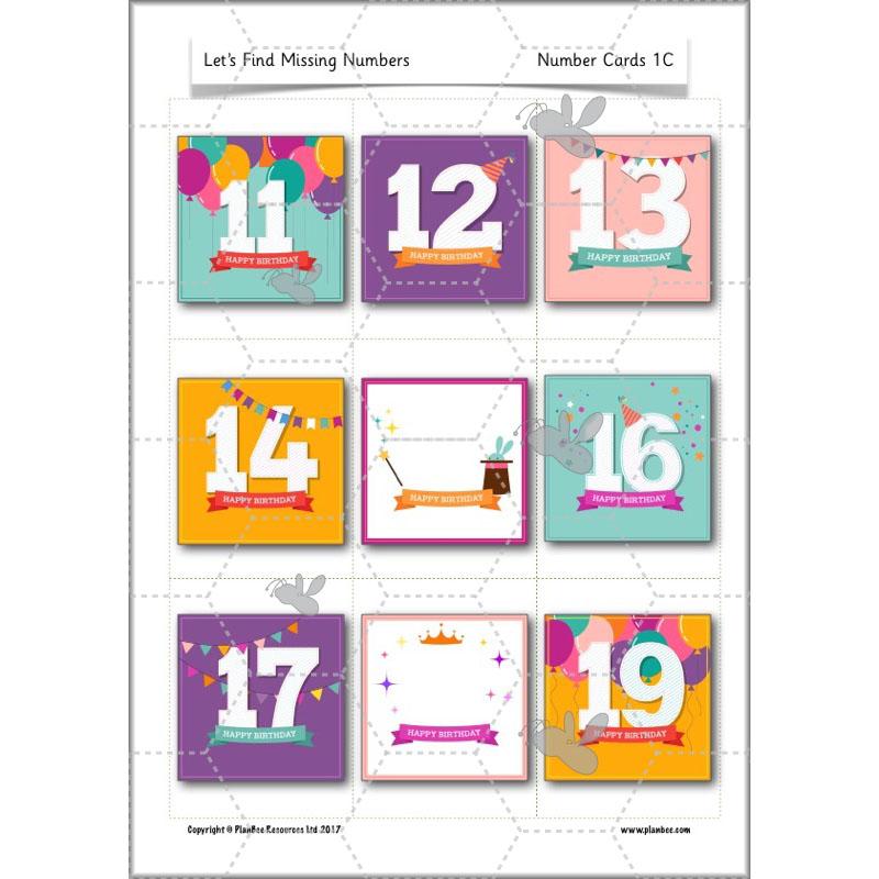 PlanBee Missing Numbers KS1 FREE Year 1 Maths Scheme by PlanBee