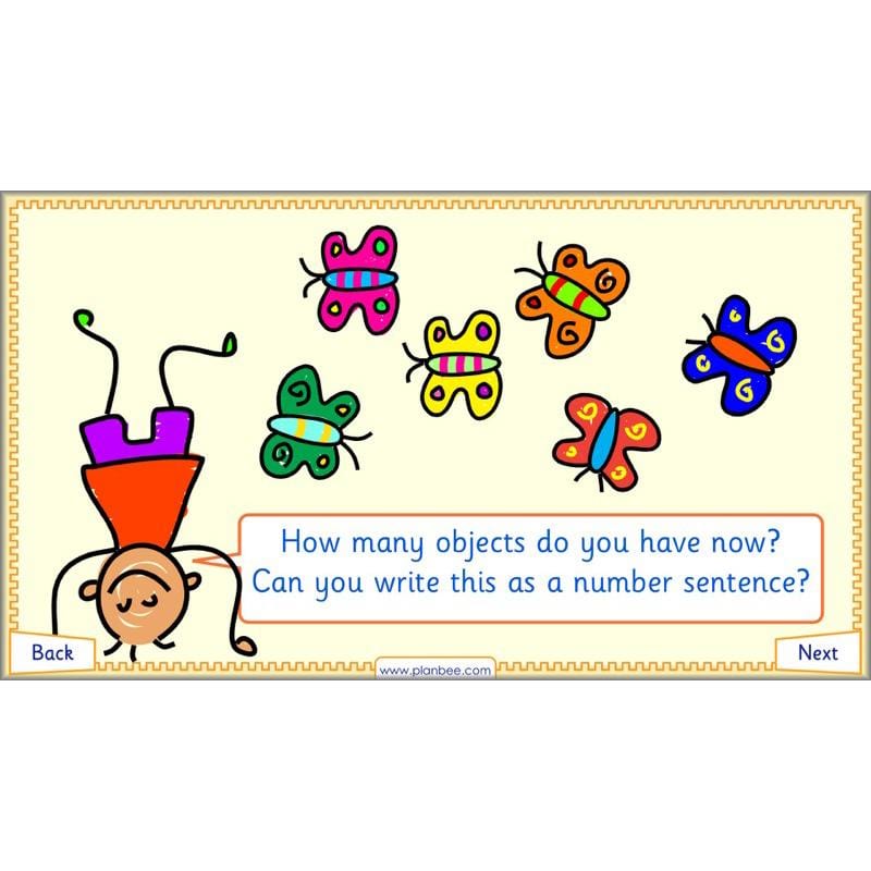 PlanBee Let’s find one more and one less - KS1 Maths planning and resources