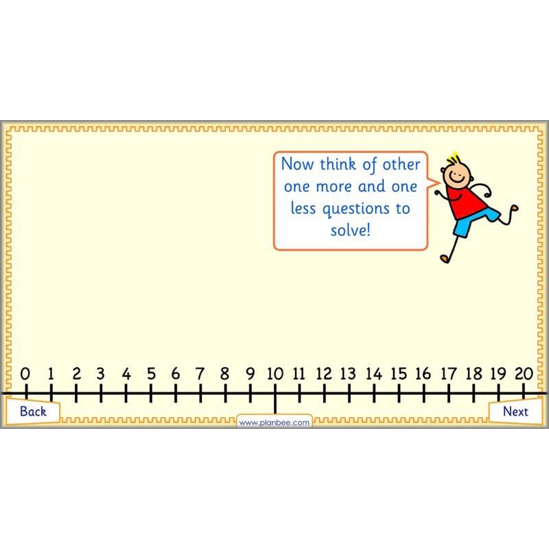 PlanBee Let’s find one more and one less - KS1 Maths planning and resources