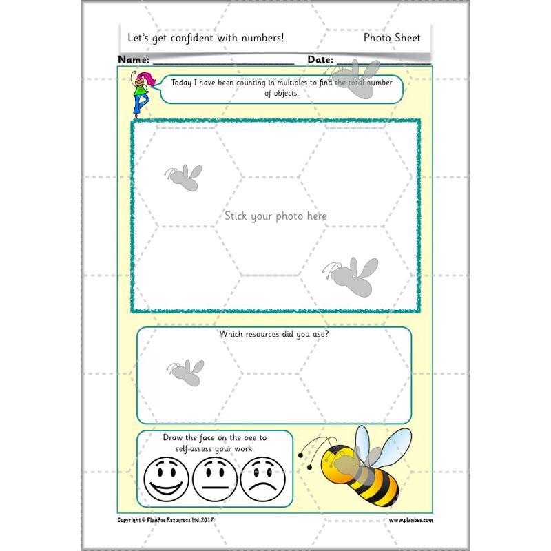 PlanBee Let's Get Confident with Numbers complete resource pack