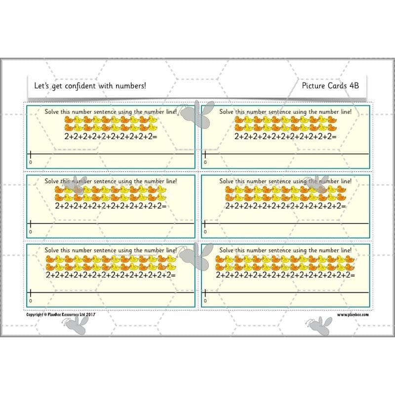PlanBee Let's Get Confident with Numbers complete resource pack