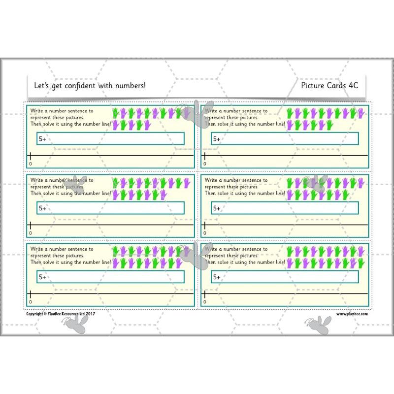PlanBee Let's Get Confident with Numbers complete resource pack