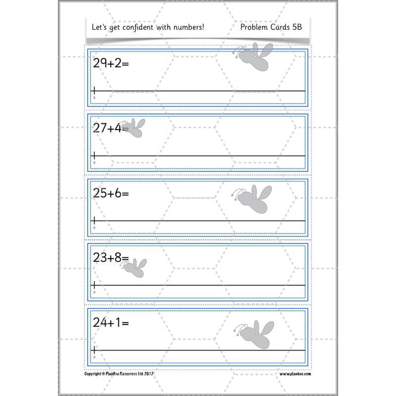 PlanBee Let's Get Confident with Numbers complete resource pack