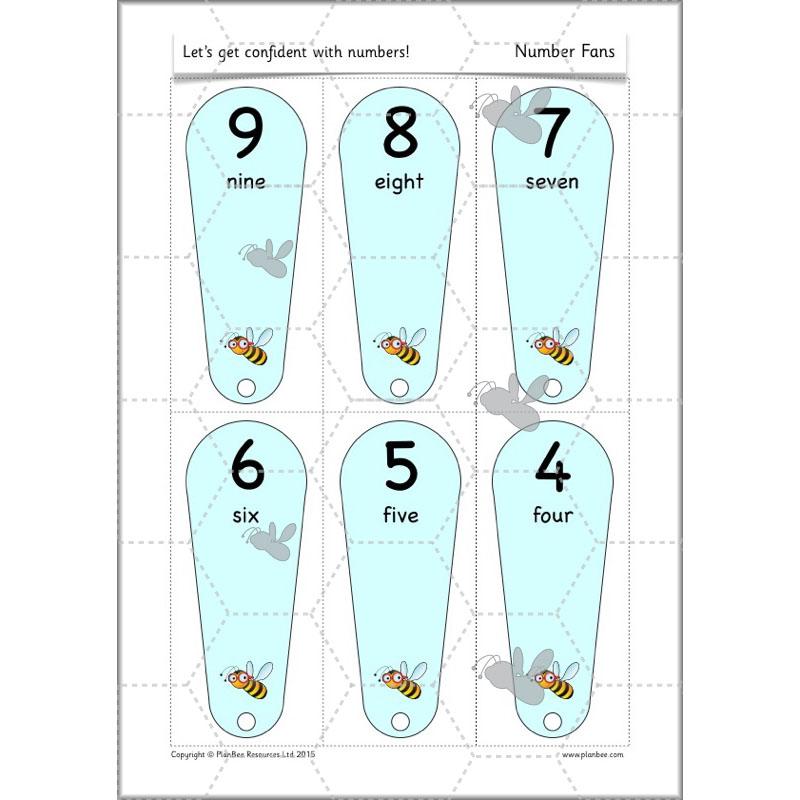 PlanBee Let's Get Confident with Numbers complete resource pack