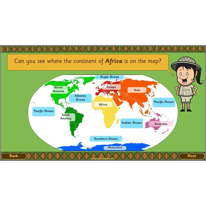 PlanBee Let's go on Safari: Kenya KS1 Geography Lesson Plans