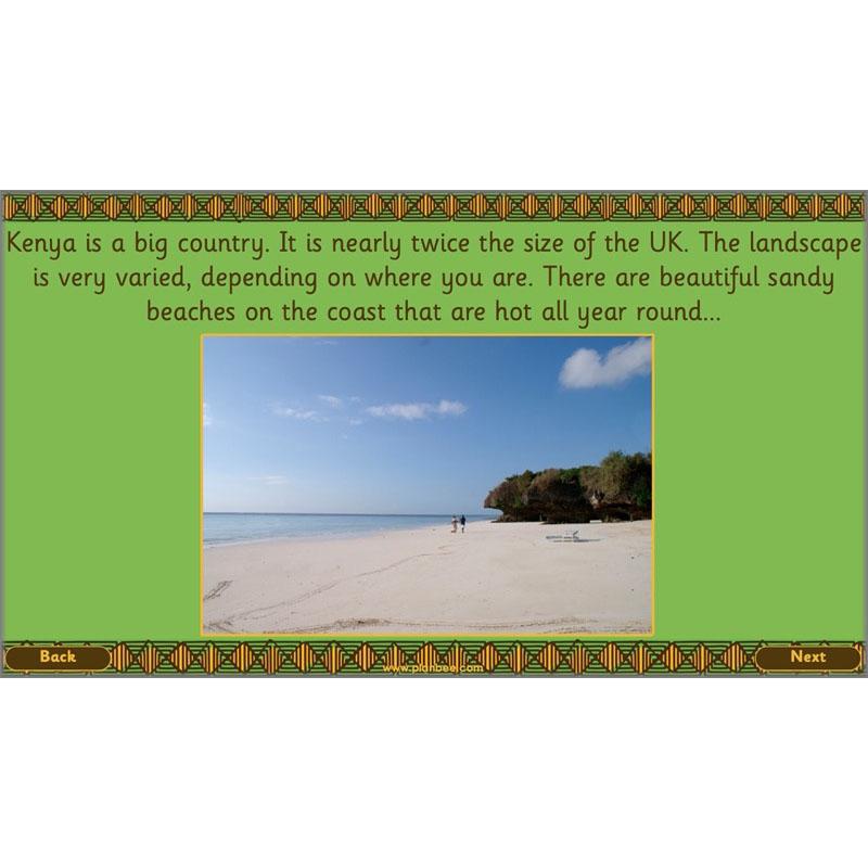 PlanBee Let's go on Safari: Kenya KS1 Geography Lesson Plans