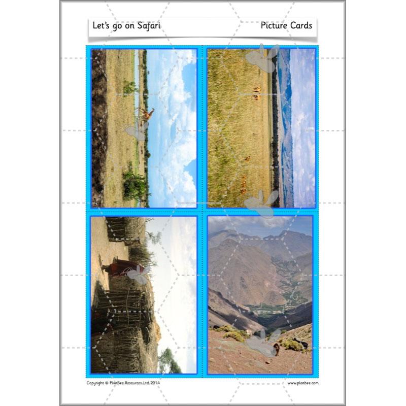PlanBee Let's go on Safari: Kenya KS1 Geography Lesson Plans