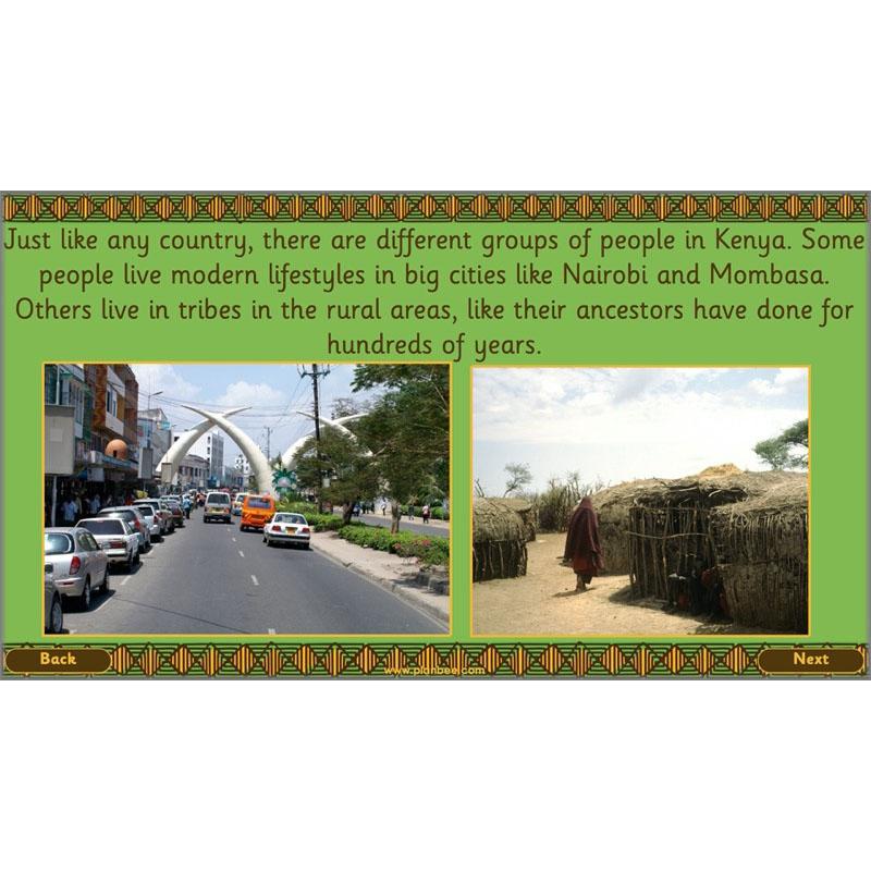 PlanBee Let's go on Safari: Kenya KS1 Geography Lesson Plans