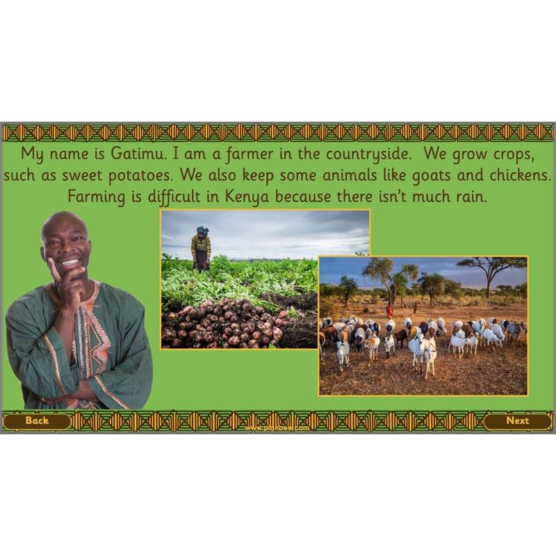 PlanBee Let's go on Safari: Kenya KS1 Geography Lesson Plans
