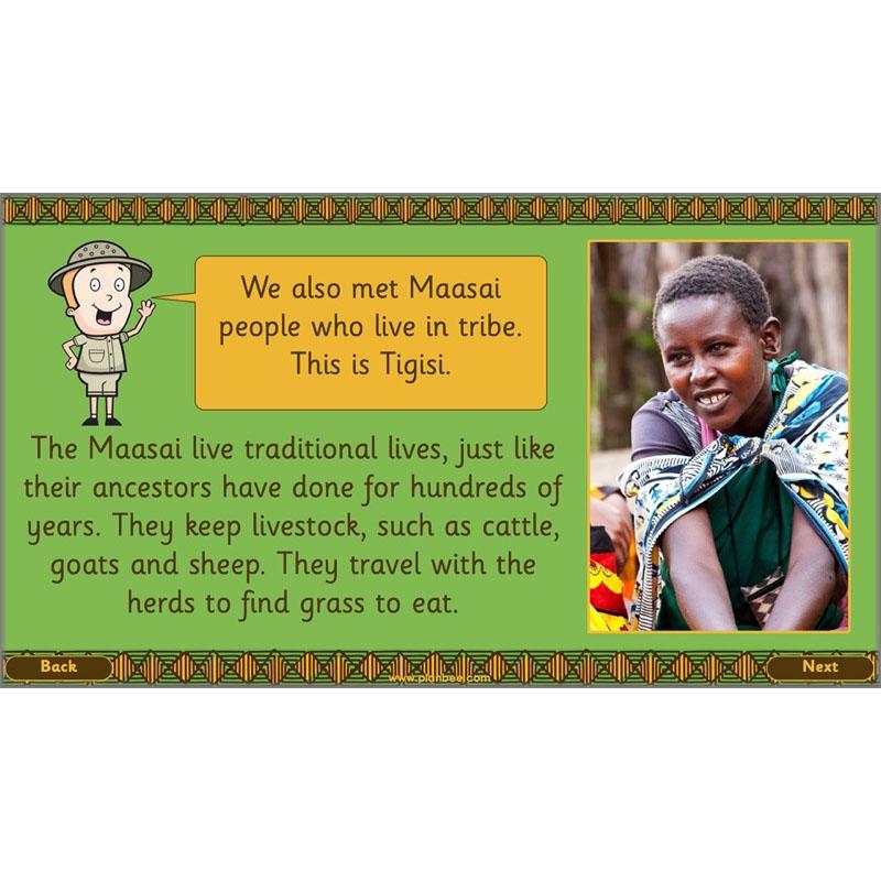 PlanBee Let's go on Safari: Kenya KS1 Geography Lesson Plans