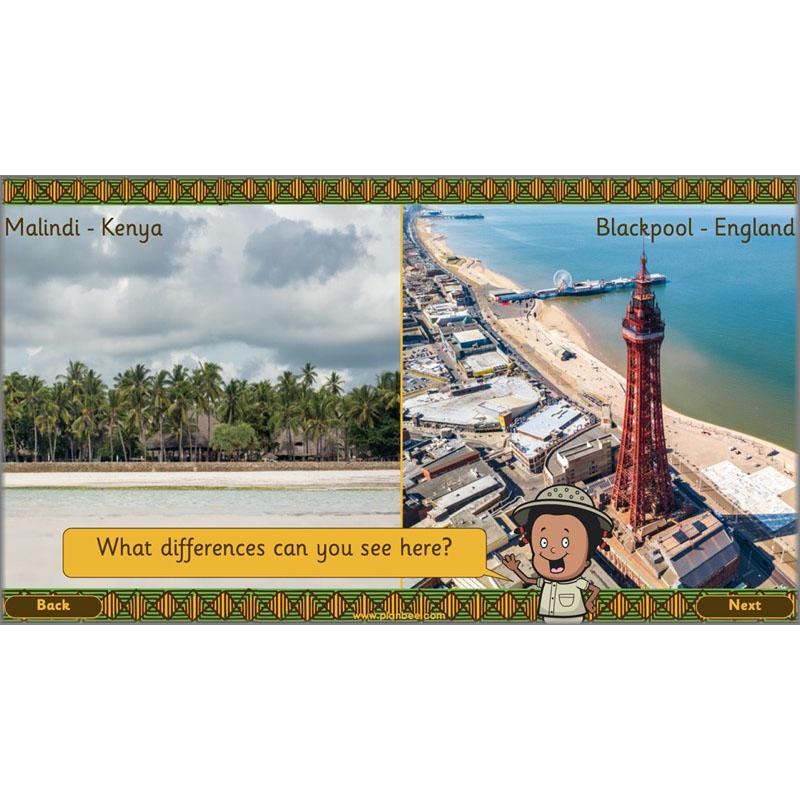 PlanBee Let's go on Safari: Kenya KS1 Geography Lesson Plans
