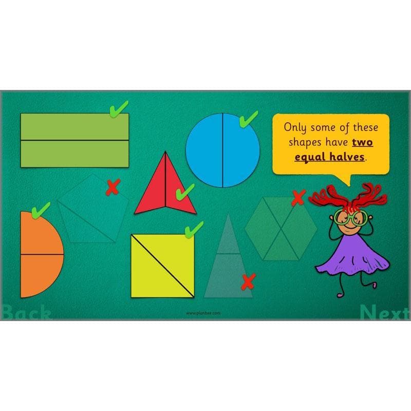 PlanBee Let's halve and quarter!