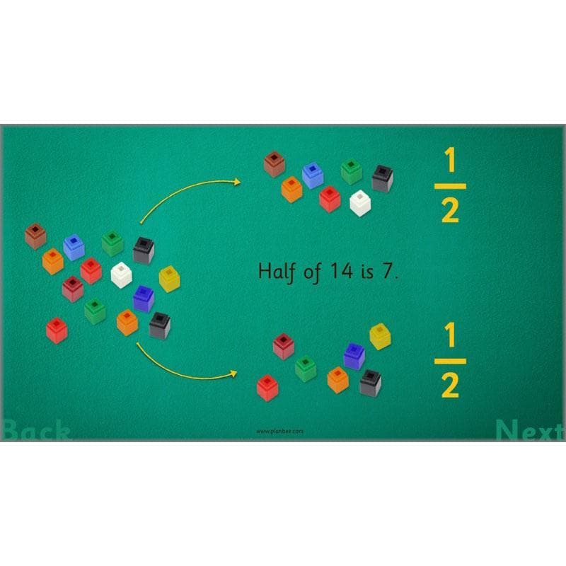 PlanBee Let's halve and quarter!