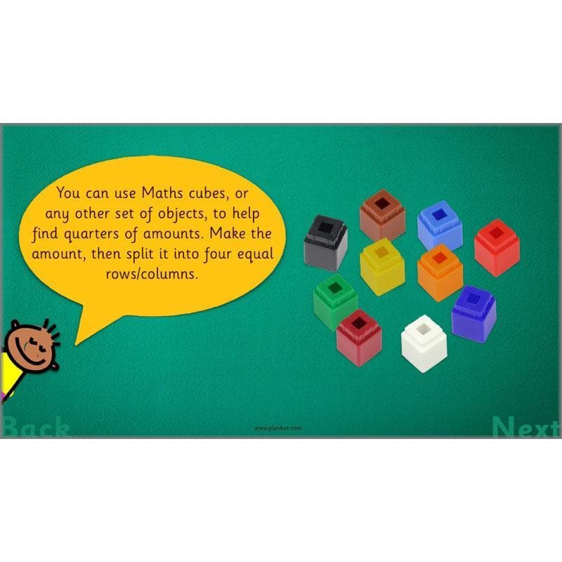 PlanBee Let's halve and quarter!