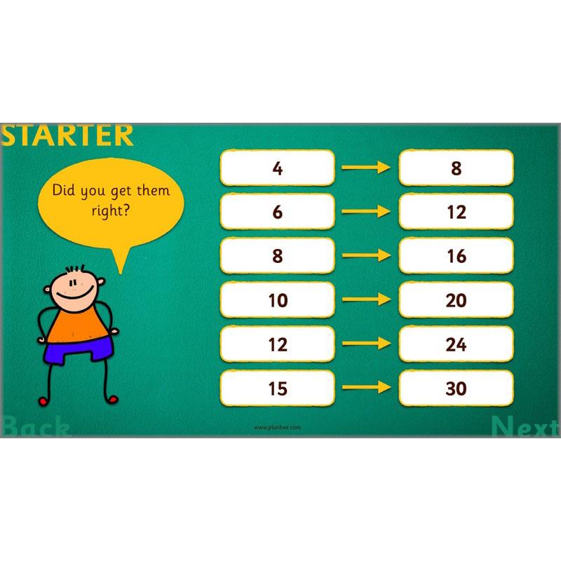 PlanBee Let's halve and quarter!