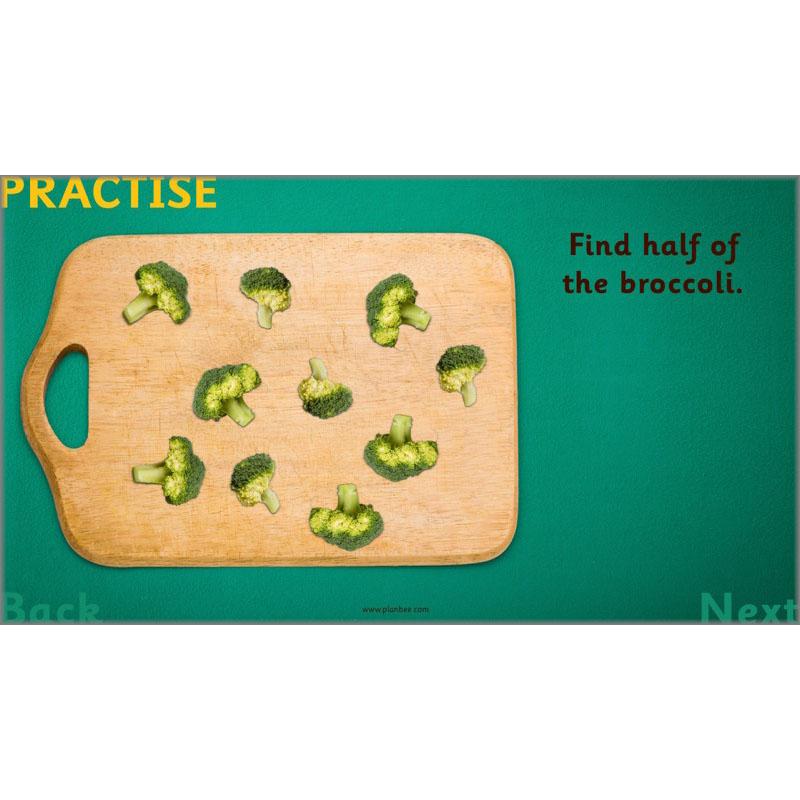 PlanBee Let's halve and quarter!