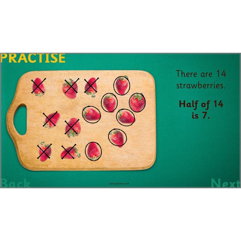 PlanBee Let's halve and quarter!