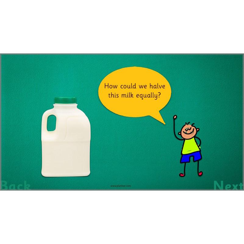 PlanBee Let's halve and quarter!