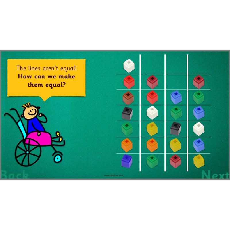 PlanBee Let's halve and quarter!