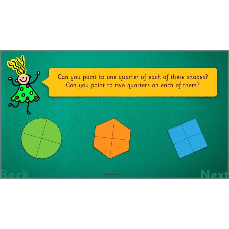 PlanBee Let's halve and quarter!