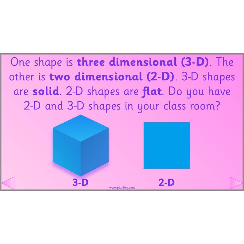 PlanBee Names of 2D shapes Year 1 Maths by PlanBee