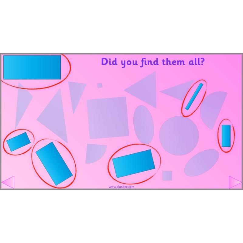 PlanBee Names of 2D shapes Year 1 Maths by PlanBee