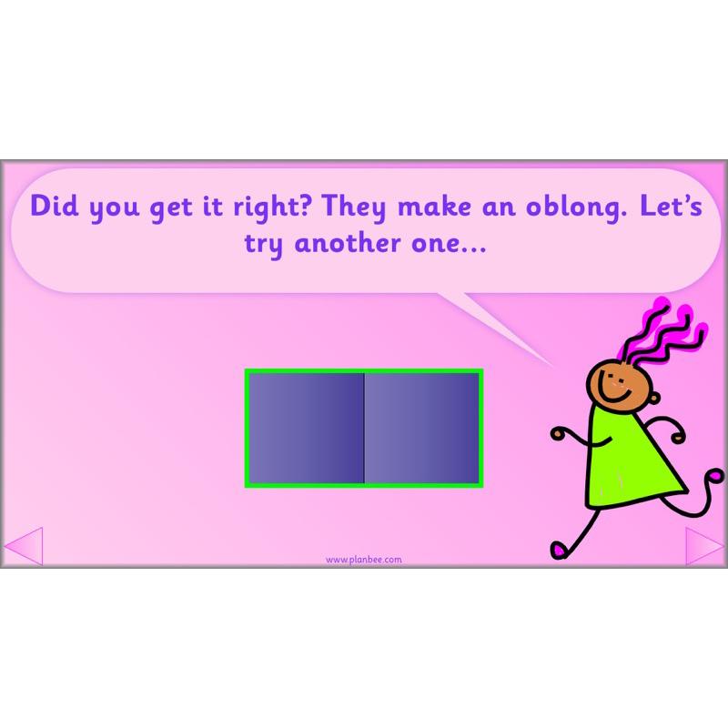 PlanBee Names of 2D shapes Year 1 Maths by PlanBee