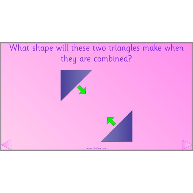 PlanBee Names of 2D shapes Year 1 Maths by PlanBee